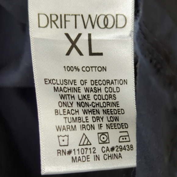 Driftwood Jeans Embroidered Peasant Top- Bluebell Fleur - Picture 6 of 11